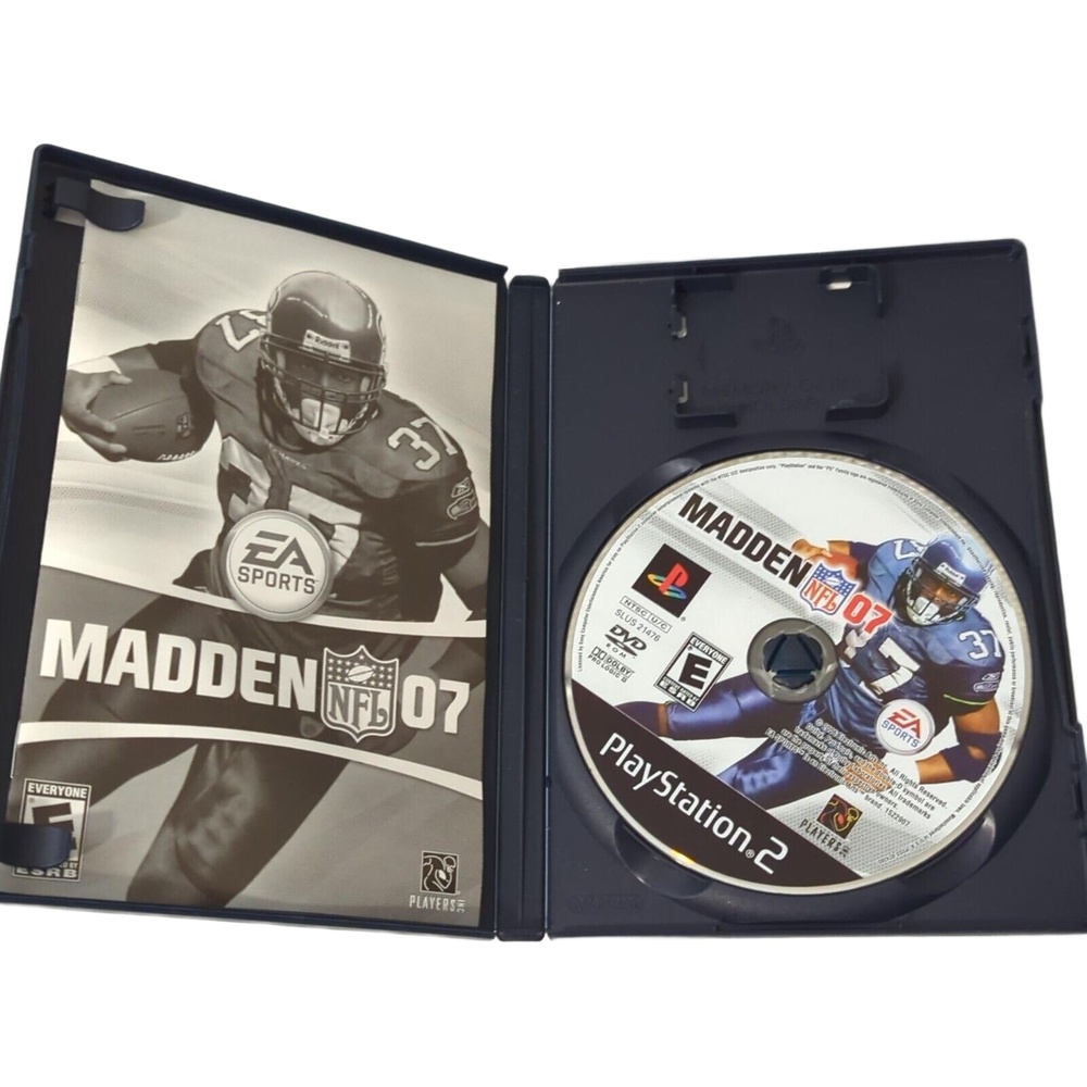 Madden NFL 07 CIB Sony PlayStation 2‎ PS2 - Complete + Manual